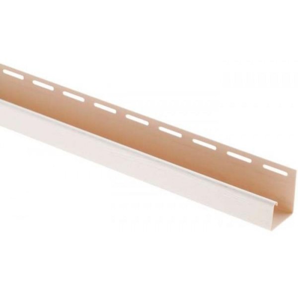 J-профиль Люкс Крашенный, T-15, ВН, Белый купить в Улан-Удэ J-профиль Люкс Крашенный, T-15, ВН, Белый купить в Улан-Удэ