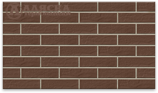Фасадные Термопанели Аляска Braun Rustic купить в Улан-Удэ
