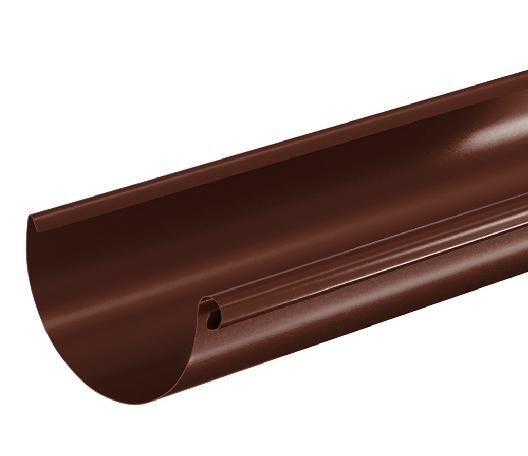 Водосток Aquasistem, система 125x90 - Водосточный желоб 3.00м RAL 8017 Коричневый купить в Улан-Удэ
