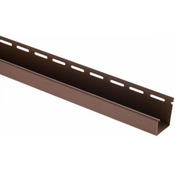 J-профиль Люкс Крашенный, T-15, ВН, Тёмный Орех купить в Улан-Удэ