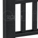 Комплект крышка/юбка для столба SEQUOIA BLACK купить в Улан-Удэ