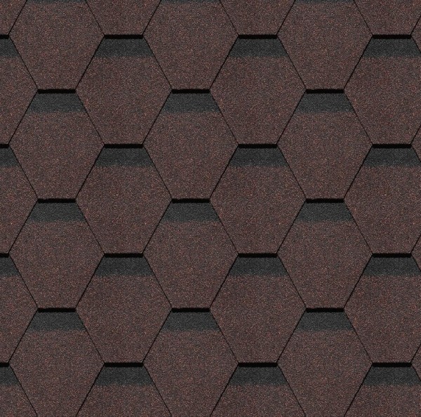 Гибкая черепица Docke, коллекция Шеффилд – Корица купить в Улан-Удэ