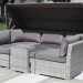 Диван-Трансформер AFINA плетеный из иск. ротанга AFM-320G Grey купить в Улан-Удэ