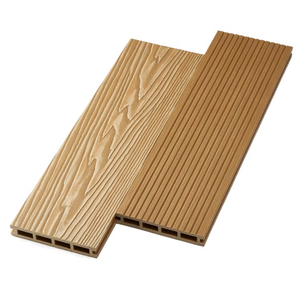 Террасная доска ДПК NanoWood двусторонняя New 3D тиснение + вельвет Орех купить в Улан-Удэ Террасная доска ДПК NanoWood двусторонняя New 3D тиснение + вельвет Орех купить в Улан-Удэ