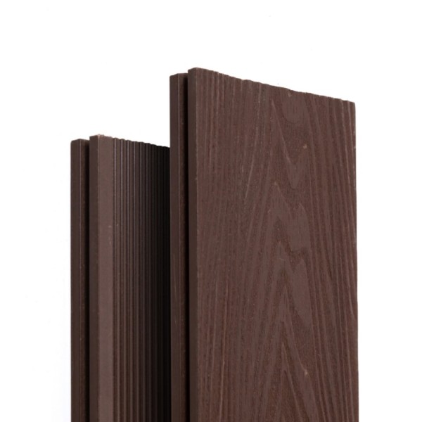 Террасная доска Ecodecking Экстра 3D полнотелая Венге купить в Улан-Удэ