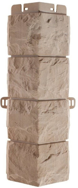Фасадная панель Наружный угол фагот (талдомский), 0,45 х 0,13м (н) купить в Улан-Удэ
