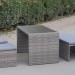 Диван-Трансформер AFINA плетеный из иск. ротанга S330G-W78 Grey купить в Улан-Удэ