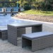 Диван-Трансформер AFINA плетеный из иск. ротанга S330G-W78 Grey купить в Улан-Удэ