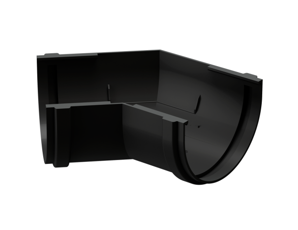 Угол желоба универсал 135˚ Docke Premium ПВХ - Карбон купить в Улан-Удэ