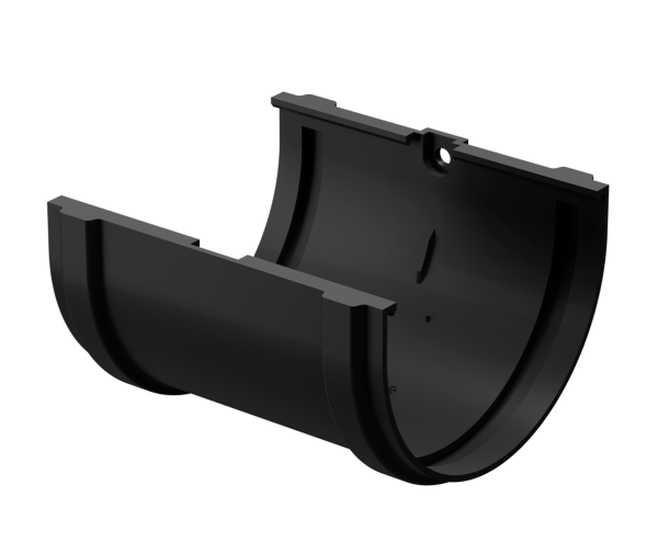 Соединитель желоба Docke Premium ПВХ - Карбон купить в Улан-Удэ