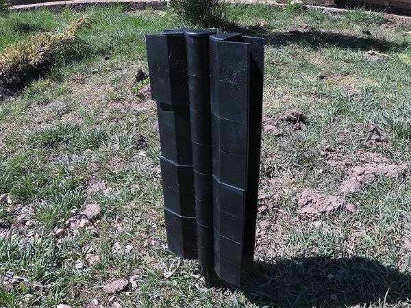Угловой элемент поворотный, пластиковый от 60° до 300° для доски 300х30 мм из ДПК чёрный Holzhof купить в Улан-Удэ
