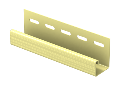 J-планка Ю-пласт Классика кремовая