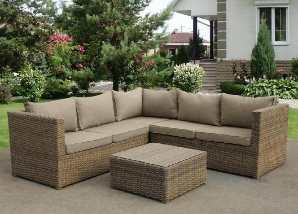 Комплект мебели AFINA плетеной из иск. ротанга YR825B Beige купить в Улан-Удэ
