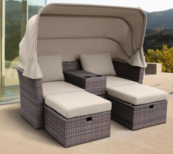 Комплект мебели AFINA плетеной из иск. ротанга AFM-330B Brown купить в Улан-Удэ