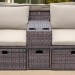 Комплект мебели AFINA плетеной из иск. ротанга AFM-330B Brown купить в Улан-Удэ