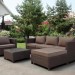 Комплект мебели AFINA плетеной из иск. ротанга YR821A Brown/Beige купить в Улан-Удэ