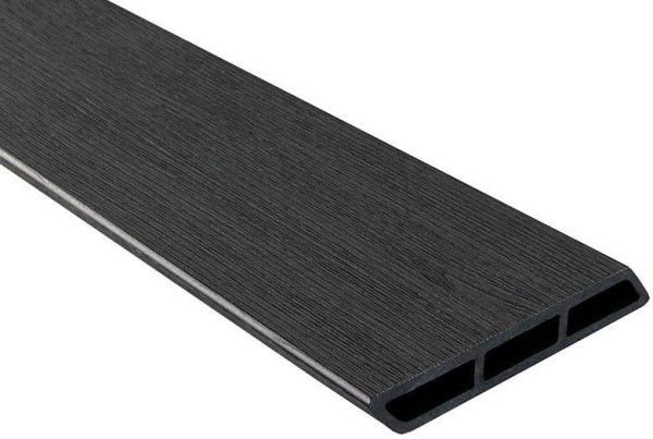Доска Ромбус 3D ДПК Outdoor STORM BLACK черная купить в Улан-Удэ