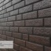 Фасадная панель Ю-Пласт Стоун Хаус Кирпич Коричневый купить в Улан-Удэ