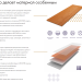 Фибросайдинг DECOVER 3600 x 190 x 8 мм Mokko купить в Улан-Удэ