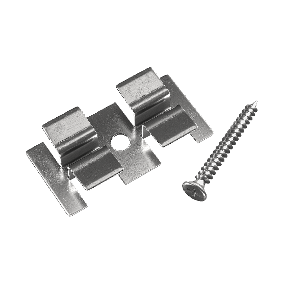 Клипса с саморезом, Grinder шовный монтаж 5 mm купить в Улан-Удэ