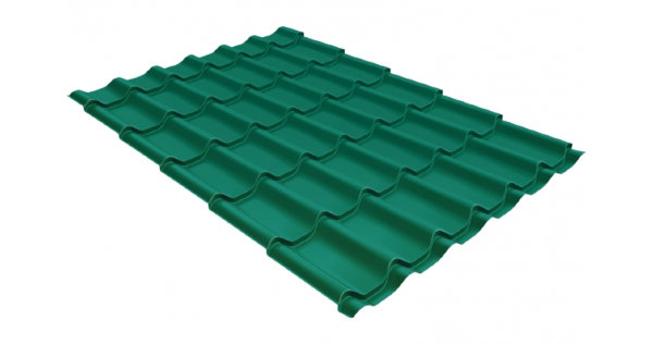 Металлочерепица классик 0,5 Satin RAL 5021 купить в Улан-Удэ