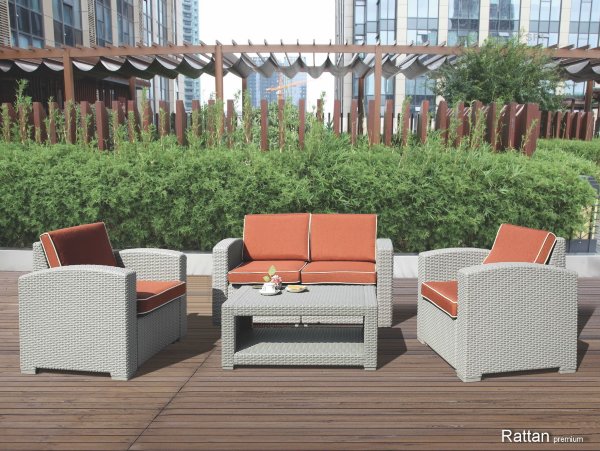 Уличные диваны и кресла коллекции Rattan Premium 4 купить в Улан-Удэ