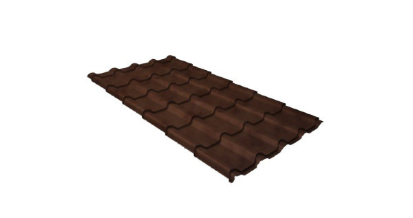 Металлочерепица камея 0,45 Safari Twincolor Brown купить в Улан-Удэ