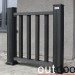Ограждение из ДПК Outdoor Классик 3D STORM чёрный купить в Улан-Удэ