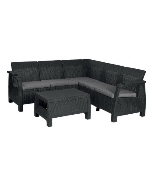 Угловой диван  Yalta Corner Set (столик в комплект не входит) купить в Улан-Удэ