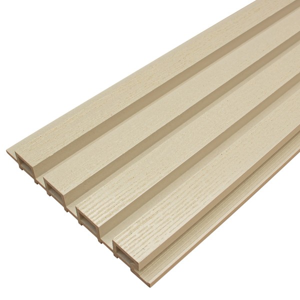 Фасадная доска из ДПК Faynag Wood Рейка Слоновая кость купить в Улан-Удэ