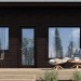 Фасадная панель FineBer, Скол - Тёмно коричневый купить в Улан-Удэ