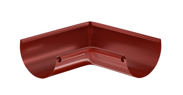 Водосток Aquasistem, система 150x100 - Угол желоба, внутренний 90° RR 29 Бургундский купить в Улан-Удэ