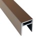 П-профиль Алюминиевый EasyDecking 35x25 Венге купить в Улан-Удэ