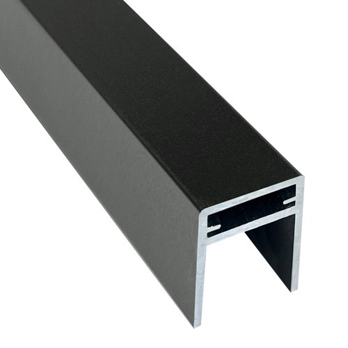 П-профиль Алюминиевый EasyDecking 35x25 Черное дерево купить в Улан-Удэ