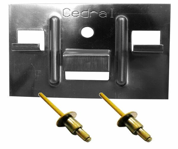 КЛЯММЕР + ЗАКЛЁПКА ДЛЯ CEDRAL CLICK 250 ШТ купить в Улан-Удэ