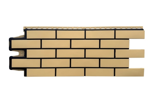 ФП Grand Line клинкерный кирпич ПРЕМИУМ Песочный (шов RAL 9005) купить в Улан-Удэ