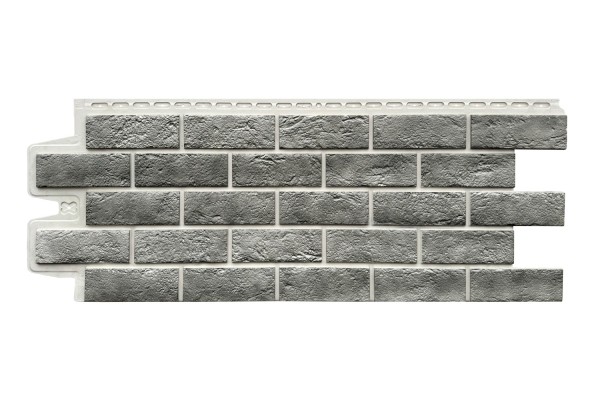 Фасадная панель Grand Line Состаренный кирпич Элит гранит, ШОВ белый купить в Улан-Удэ Фасадная панель Grand Line Состаренный кирпич Элит гранит, ШОВ белый купить в Улан-Удэ