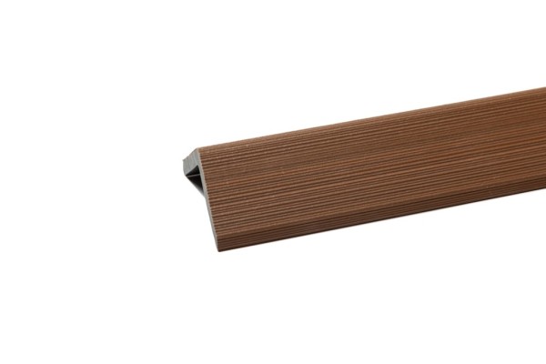 Уголок торцевой Ecodecking Скай коэкструзия 45х45х3000 Тик купить в Улан-Удэ Уголок торцевой Ecodecking Скай коэкструзия 45х45х3000 Тик купить в Улан-Удэ